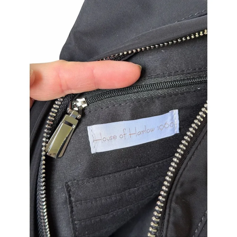 House Of‎ Harlow 1960 Sling Bag Nylon Savannah NEW Black